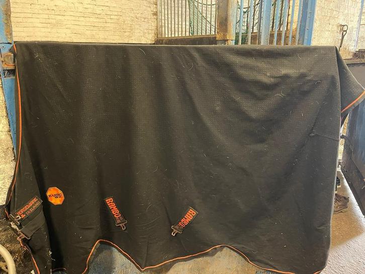 Rambo Ionic deken maat 190 0 gram, Dieren en Toebehoren, Paarden en Pony's | Dekens en Dekjes, Zo goed als nieuw, Ophalen of Verzenden