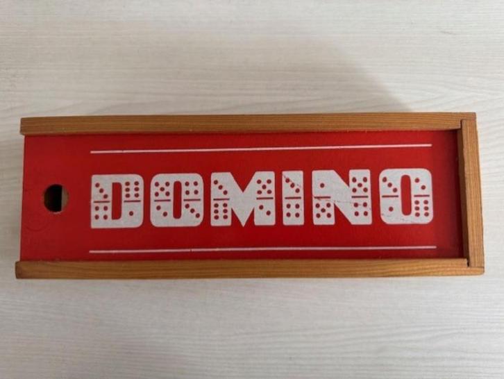 Domino spel, Kinderen en Baby's, Speelgoed | Bouwstenen, Zo goed als nieuw, Overige merken, Ophalen of Verzenden