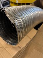 Houtkachel, Flexibele Enkelwandige Kachelpijp - 6 Meter, Ophalen, Afvoer, 6 meter of meer, 80 mm of meer