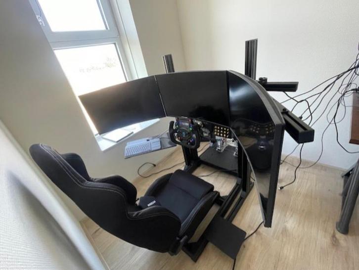 Sim Racing Setup (Fanatec, VRS, Cube, SimLab), Computers en Software, Joysticks, Zo goed als nieuw, Ophalen