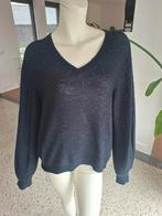 Donkerblauwe Trui V-hals XXL 46  Garcia, Kleding | Dames, Truien en Vesten, Blauw, Maat 46/48 (XL) of groter, Ophalen of Verzenden