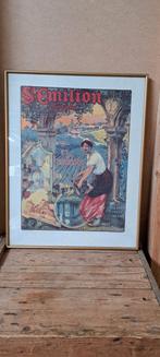 Vintage St. Emilion Wijn Poster, Ophalen of Verzenden
