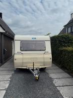 Wilk 450 S2 caravan met mover, airco, zitje en vast bed, Caravans en Kamperen, Caravans, Mover, Vast bed, Rondzit, Particulier