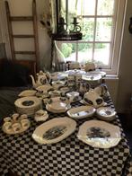 SC Maestricht landschap servies zwart, Antiek en Kunst, Ophalen