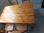 Eethoek met 4 stoelen - JOKKMOKK IKEA, Ophalen of Verzenden