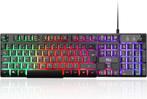 Rii RK100+ 5 kleuren LED USB Wired Keyboard, Phelektronik@wp.pl, Jacek welke, Ophalen of Verzenden, Rii