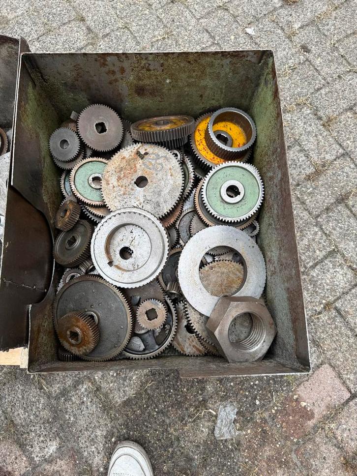 Partij Tandwielen + Toebehoren - Ca. 300 Stuks, Zakelijke goederen, Machines en Bouw | Onderdelen, Ophalen of Verzenden