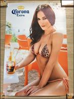 CORONA EXTRA Bier Sexy Dame RECLAME POSTER, Verzamelen, Biermerken, Verzenden, Nieuw, Reclamebord, Plaat of Schild