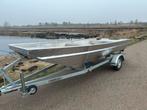 Aluminium platbodem boot werkboot visboot, 10 tot 30 pk, Ophalen of Verzenden, Nieuw, Aluminium