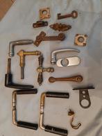 Allerlei oude deurkrukken etc, Antiek en Kunst, Ophalen of Verzenden