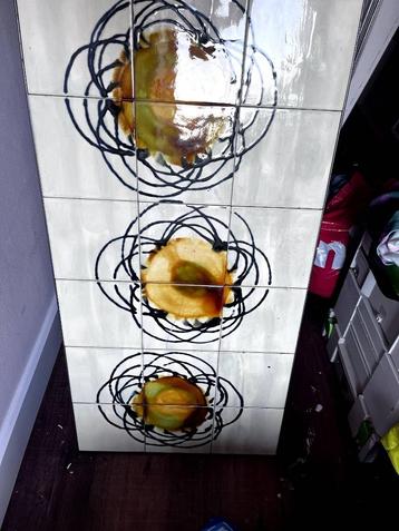 Vintage/Retro Tafel (steen in aluminium) beschikbaar voor biedingen