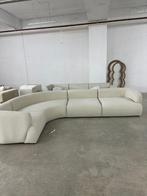 Westwing Hoekbank Beige, Ophalen, Nieuw, Stof, Japandi