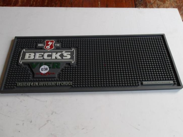 Beck.s bier barmat (nr.1), Verzamelen, Biermerken, Nieuw, Overige typen, Overige merken, Ophalen of Verzenden
