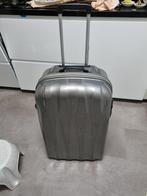 Nette reiskoffer Bijenkorf grijs/silver ruimbagage, Ophalen of Verzenden, Gebruikt