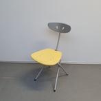 Opklapbare stoel Chiara Monte & Marin design - geel hout