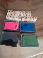 Stempelset, Hobby en Vrije tijd, Stempelen, Ophalen of Verzenden, Houten stempel