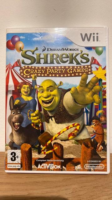 Sherk’s crazy party games compleet met handleiding 