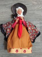 TK Santon BRETONS Provence Vrouw met LANTAARN RODE PARAPLU, Ophalen of Verzenden, Zo goed als nieuw, Pop