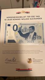 10 jaar Koning Willem-Alexander, Ophalen of Verzenden, Koningin Beatrix, Euro's