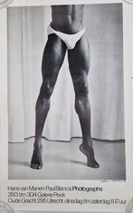 Paul Blanca Hans van Manen aankondigingsposter Galerie Peek, Ophalen of Verzenden, Gebruikt, Rechthoekig Staand