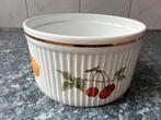 Souffleschaal Royal Worcester Evesham, Engels, fruitmotieven, Ophalen of Verzenden, Zo goed als nieuw, Overige stijlen, Schaal of Schalen