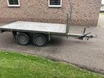 Anssems Plateauwagen aanhanger aanhangwagen tandemasser, Auto diversen, Aanhangers en Bagagewagens, Gebruikt