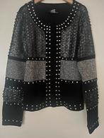 Patrizia Dini super leuk vest / maat 34, Verzenden, Zwart, Jasje, Maat 34 (XS) of kleiner