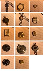 Partij horloge en uurwerken lot 28st, Ophalen of Verzenden, Overige materialen, Overige typen