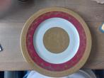 Te koop bord, aofi porselan manufakt. Bavaria. In rood goud, Antiek en Kunst, Ophalen of Verzenden