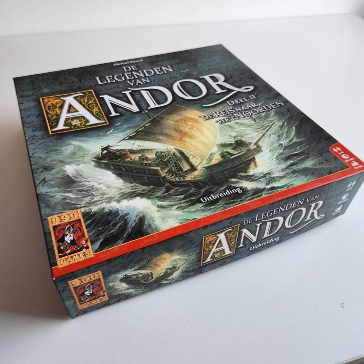 Andor Deel II - De Reis naar het Noorden - Uitbreiding, Hobby en Vrije tijd, Gezelschapsspellen | Bordspellen, Zo goed als nieuw