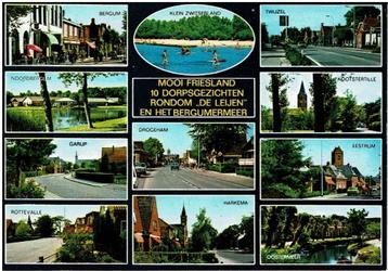 Ansichtkaart 10 dorpsgezichten rondom "De Leijen" beschikbaar voor biedingen