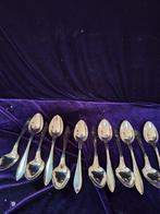12 Vintage Verzilverde Lepels Zweden in Originele Doos, Antiek en Kunst, Antiek | Bestek, Ophalen of Verzenden
