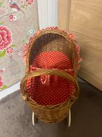Rieten poppenwagen, Ophalen of Verzenden, Gebruikt, Babypop