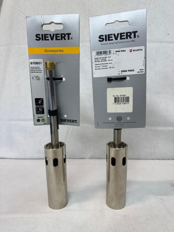 Soldeerpistool Sievert heteluchtbrander Würth grote partij, Doe-het-zelf en Verbouw, Gereedschap | Lasapparaten, Nieuw, Overige typen