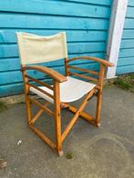 Regisseur stoel vintage ‘30 opklapbaar goede stevige staat, Ophalen, Zo goed als nieuw