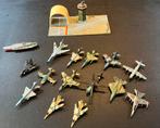 Micro machines, vliegtuigen vliegveld en vliegdekschip, Ophalen of Verzenden, Zo goed als nieuw