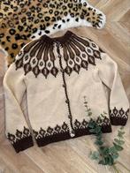 Icewool Icelandic wool cardigan XS S bohemian wollen vest, Kleding | Dames, Truien en Vesten, -, Beige, -, Ophalen of Verzenden