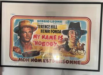 My Name is Nobody Filmposter Ingelijst beschikbaar voor biedingen