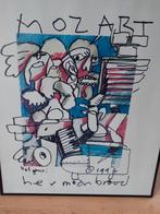 3x Herman Brood zeefdrukken, ingelijst, Ophalen of Verzenden