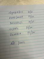 gezocht voetbalprogramma’s feyenoord, Ophalen of Verzenden, Zo goed als nieuw, Feyenoord