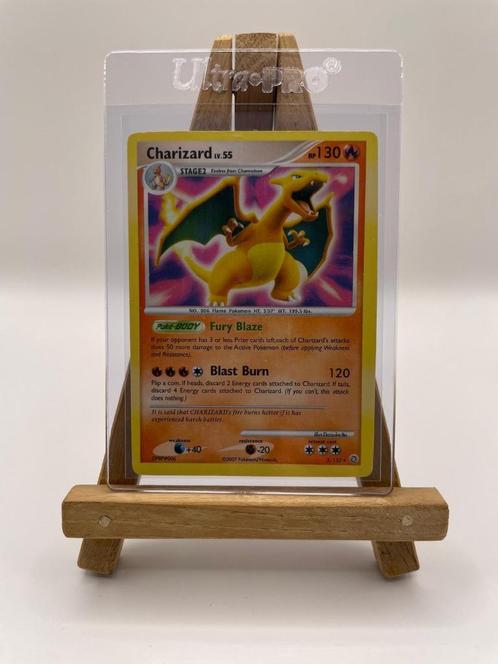 Charizard #3 - Pokémon Secret Wonders, Hobby en Vrije tijd, Verzamelkaartspellen | Pokémon, Zo goed als nieuw, Losse kaart, Foil