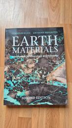 Earth Materials - Klein & Philpotts, Ophalen of Verzenden, Zo goed als nieuw, Natuurwetenschap