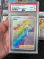 Pokémon PSA 10 Worker Trainer #SWSH209 Silver Tempest Secret, Hobby en Vrije tijd, Verzamelkaartspellen | Pokémon, Ophalen of Verzenden