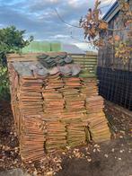 Oud hollandse dakpannen, Doe-het-zelf en Verbouw, Dakpannen en Dakbedekking, Ophalen, Gebruikt, Steen of Klei, 15 m² of meer