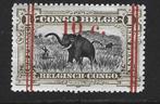B/kol 1 - 1922 - B. Congo/opdruk 10c op 1 fr, Postzegels en Munten, Ophalen of Verzenden, Postfris