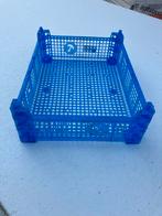 Blauwe Krat - Klein Formaat, Ophalen, Gebruikt, Minder dan 35 cm, Minder dan 50 cm