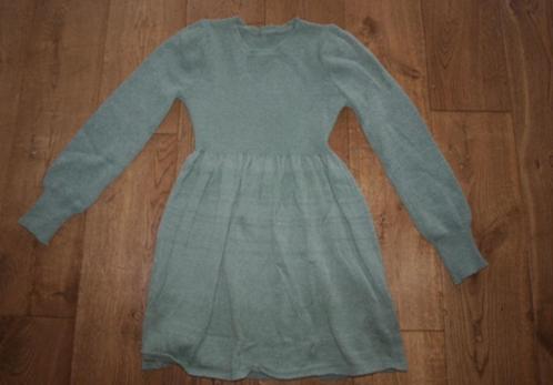 Groen Gebreide Jurk Shein (S), Kleding | Dames, Jurken, Gedragen, Maat 36 (S), Groen, Knielengte, Ophalen of Verzenden