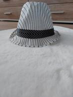 Hoed Zwart Wit | Strepen | NIEUW Ongedragen, Ophalen of Verzenden, Zo goed als nieuw, One size fits all, Hoed