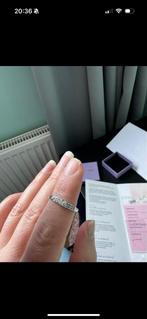 Witgouden Diamanten Ring - Nieuw! Maat 17.5., Wit, Nieuw, Ophalen of Verzenden, Met edelsteen