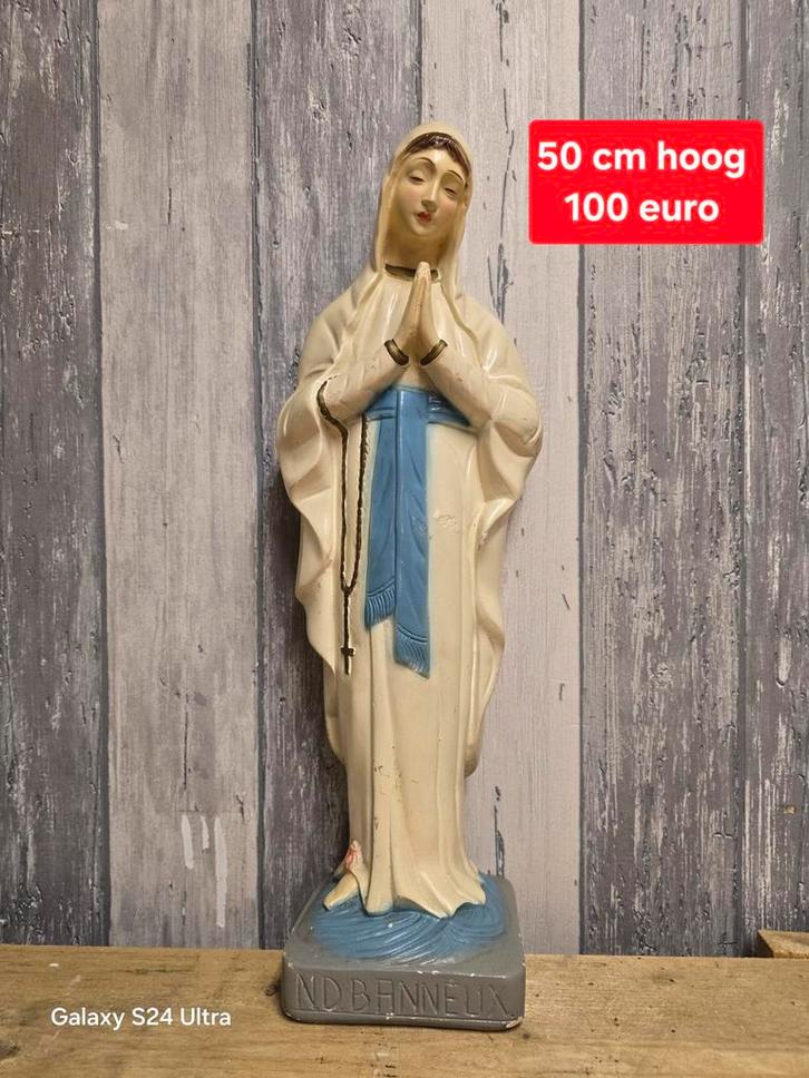 013 Religie Beeld 50 cm hoog
Het beeld komt uit Frankrijk, Antiek en Kunst, Antiek | Religie, Ophalen